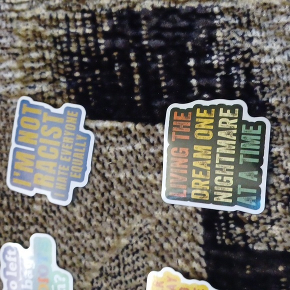 $4 Add-on New Colorful "Rude" Stickers - Set Of 30 - Picture 4 of 8